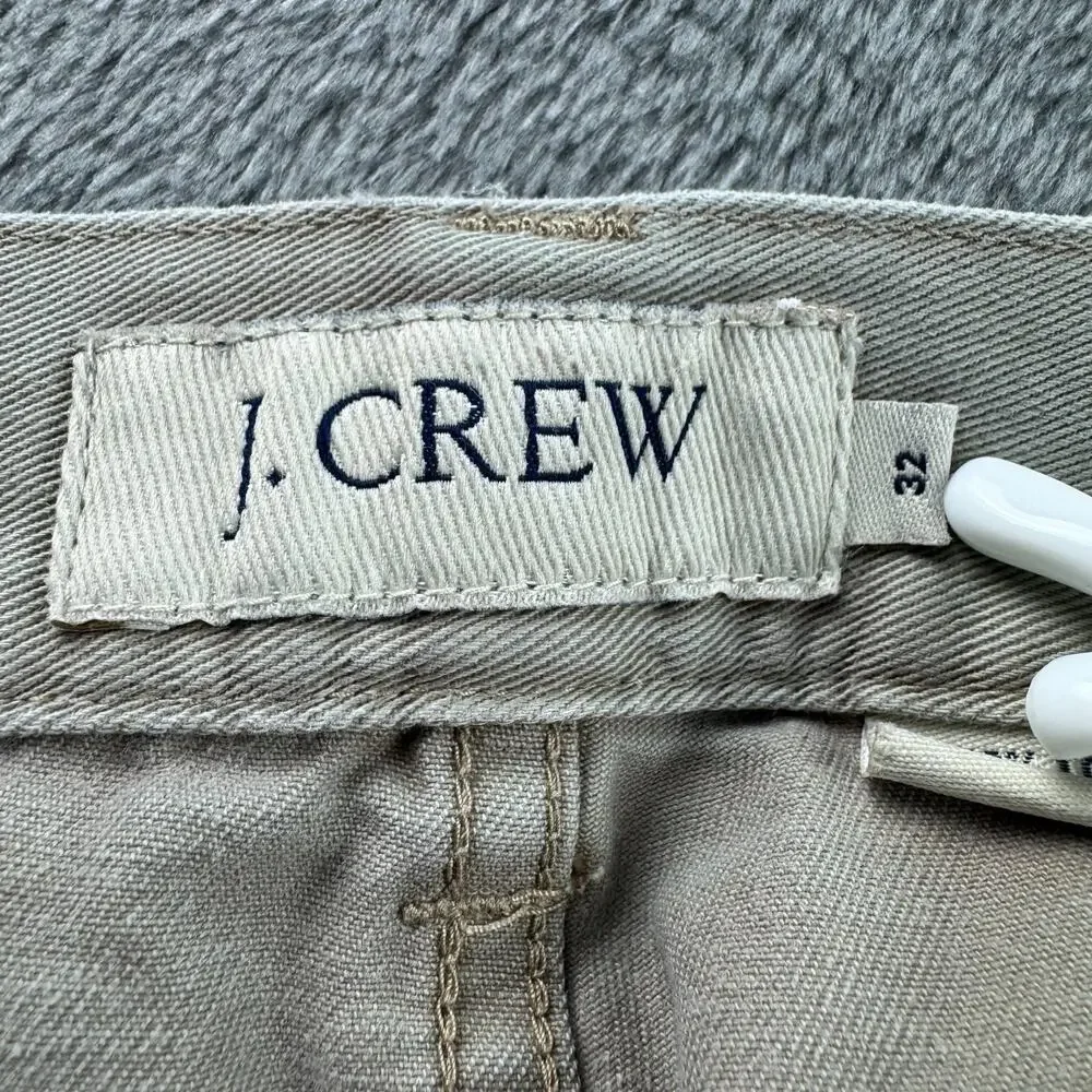 Vintage J.Crew Cargo Shorts Men's 32 Fits 30 Khaki Utility Made in Taiwan